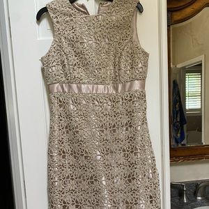Cocktail length dress
